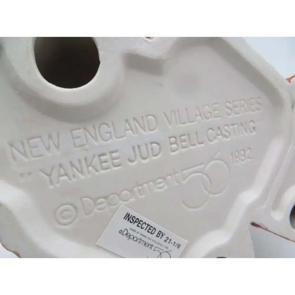 Dept 56 Heritage Village New England Yankee Jud Bell Casting Vintage